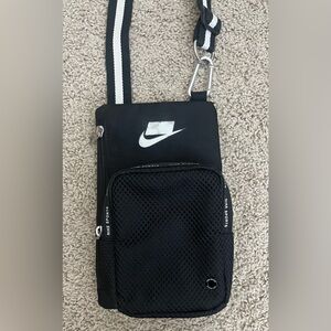 Nike Black Mesh Belt Bag